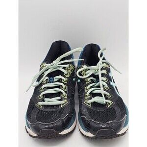 ASICS GT-2000 4 T656N Women's Running Shoes Size 8.5 BlackAqua Athletic Sneakers